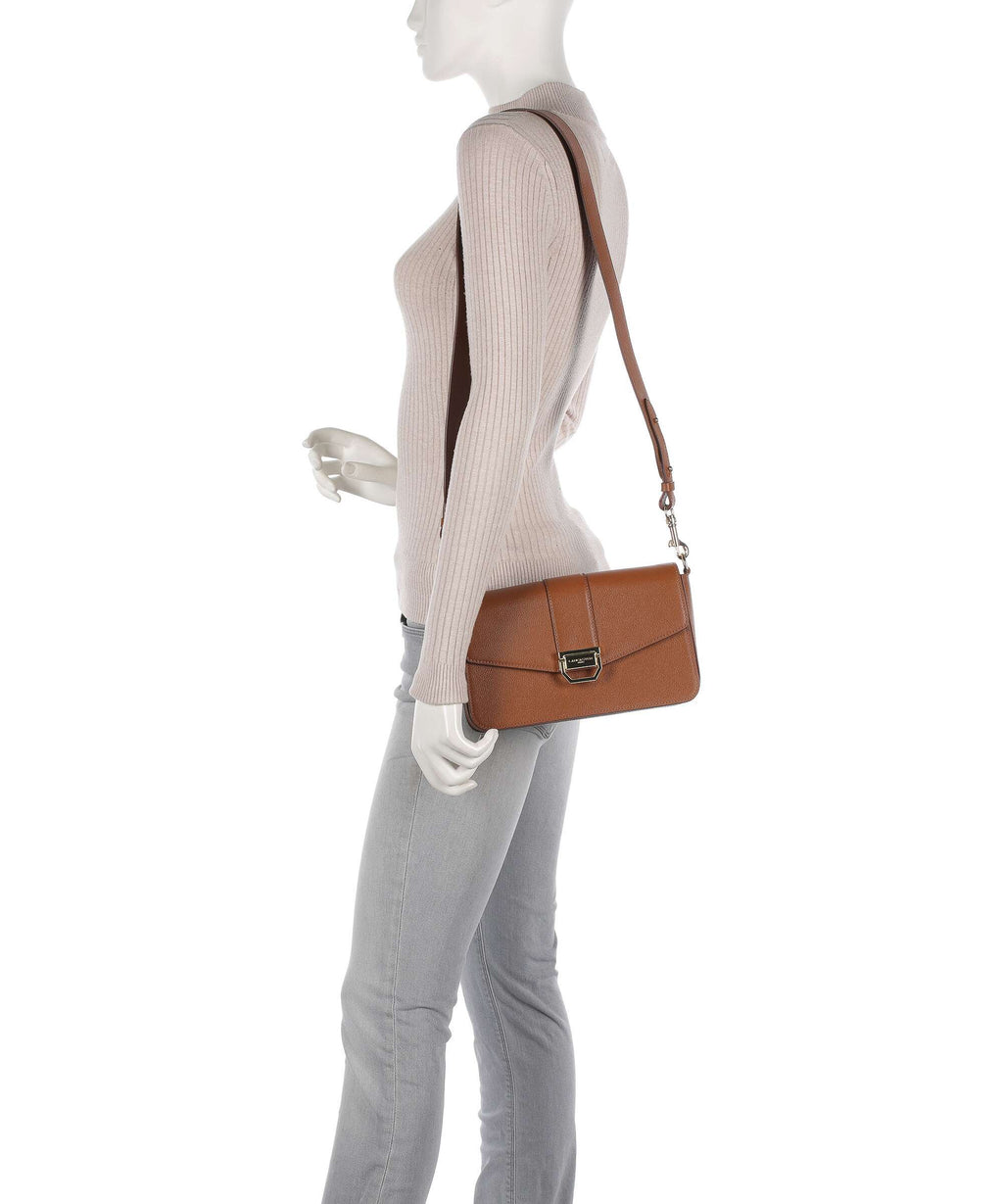 Lancaster Valor Crossbody bag camel