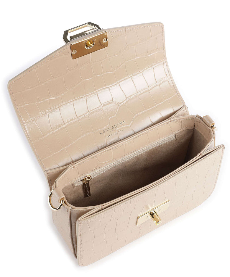 Lancaster Exotic Valor Crossbody bag beige
