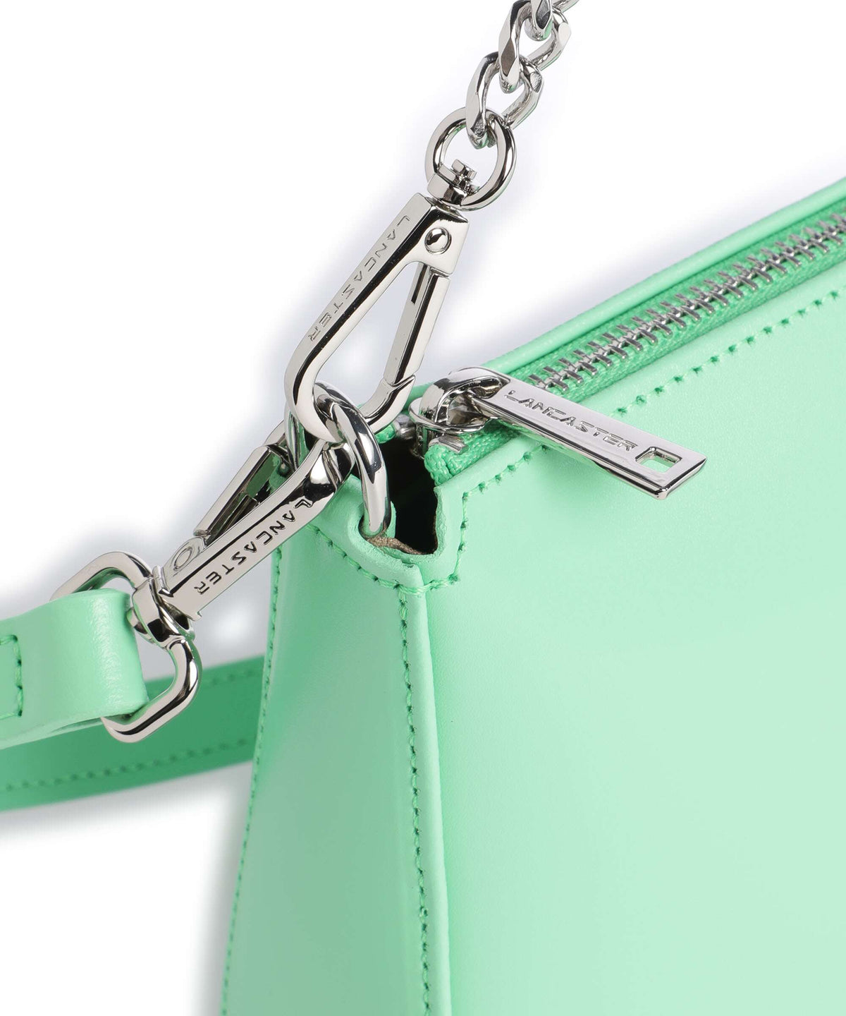 Lancaster Suave Even Shoulder bag vert