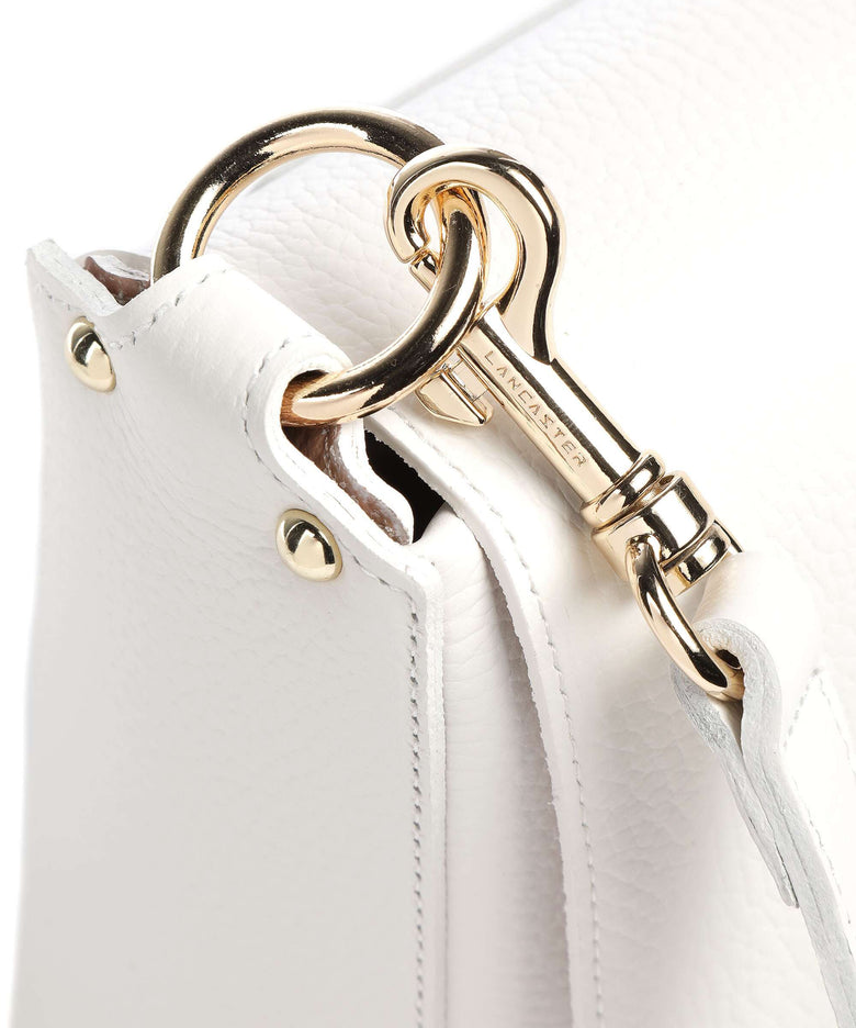 Lancaster Foulonne Double Crossbody bag blanc/nude
