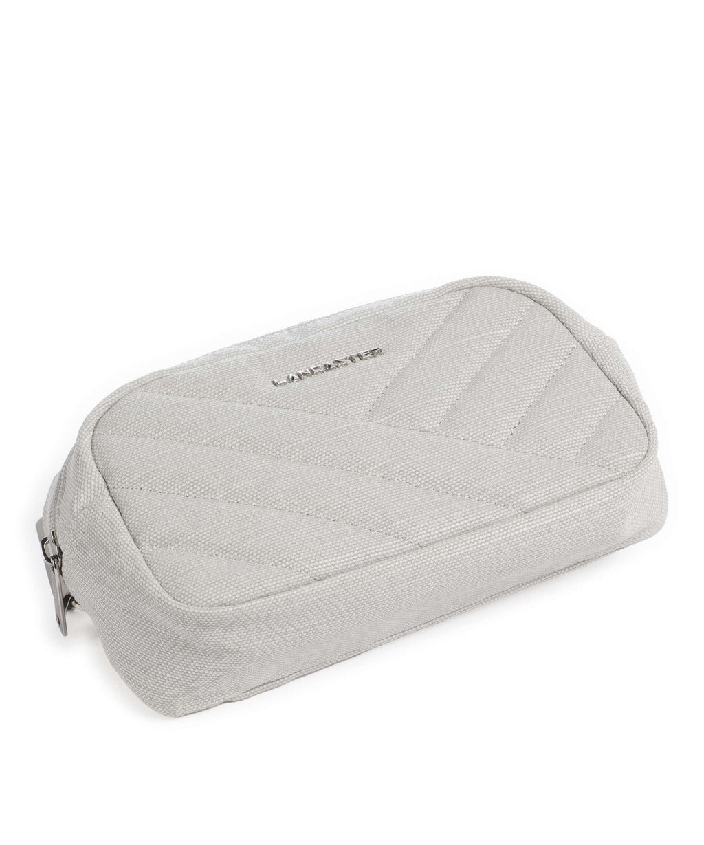 Lancaster Canvas Matelassé Belt bag mastic