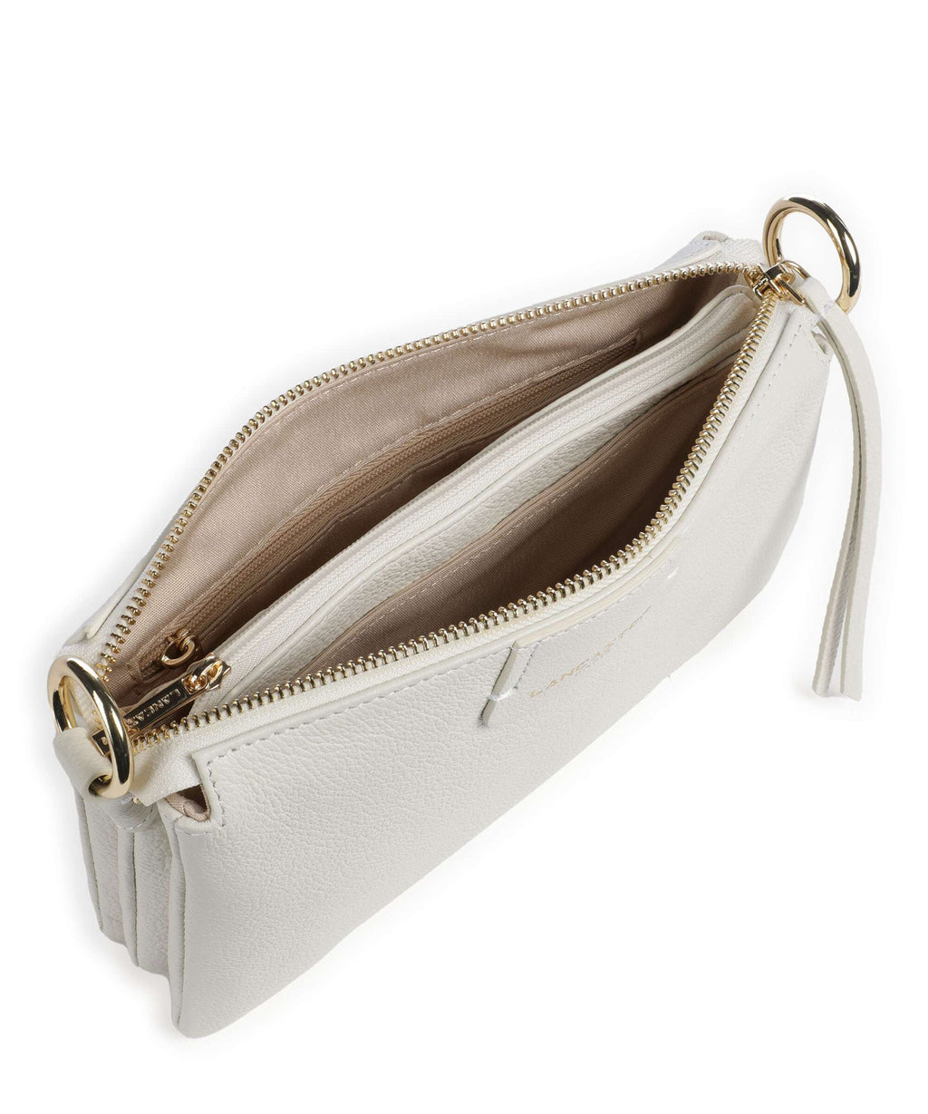 Lancaster Dune Shoulder bag blanc