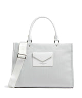 Lancaster Actual Canvas Conscious Sac à main blanc