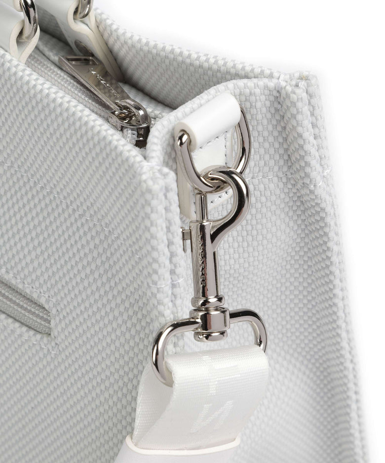 Lancaster Actual Canvas Conscious Handbag blanc