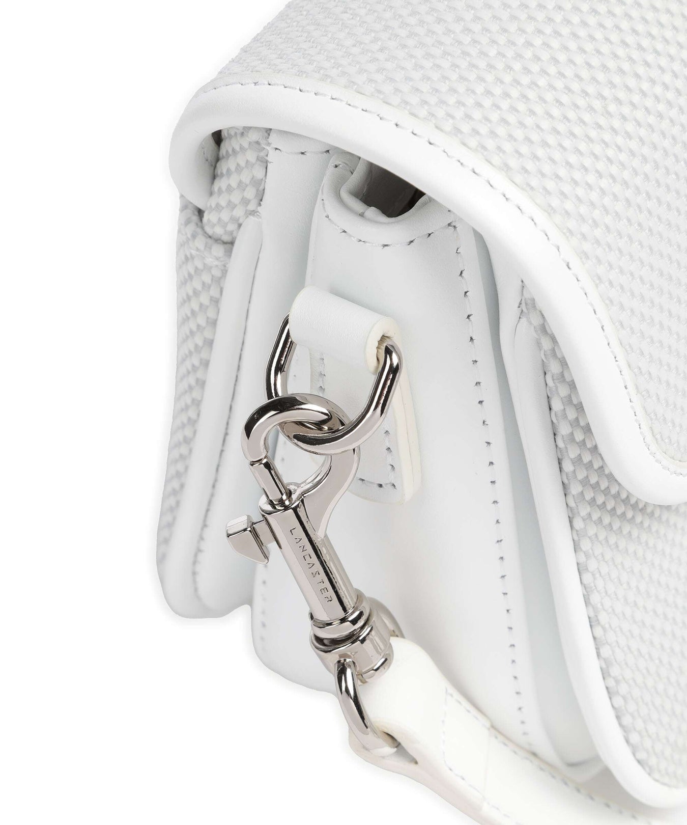 Lancaster Canvas Fia Crossbody bag blanc