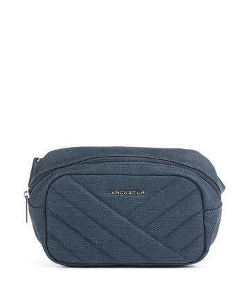 Lancaster Canvas Matelassé Marsupio bleufonc