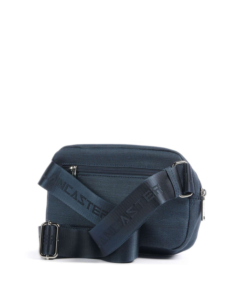 Lancaster Canvas Matelassé Belt bag bleufonc