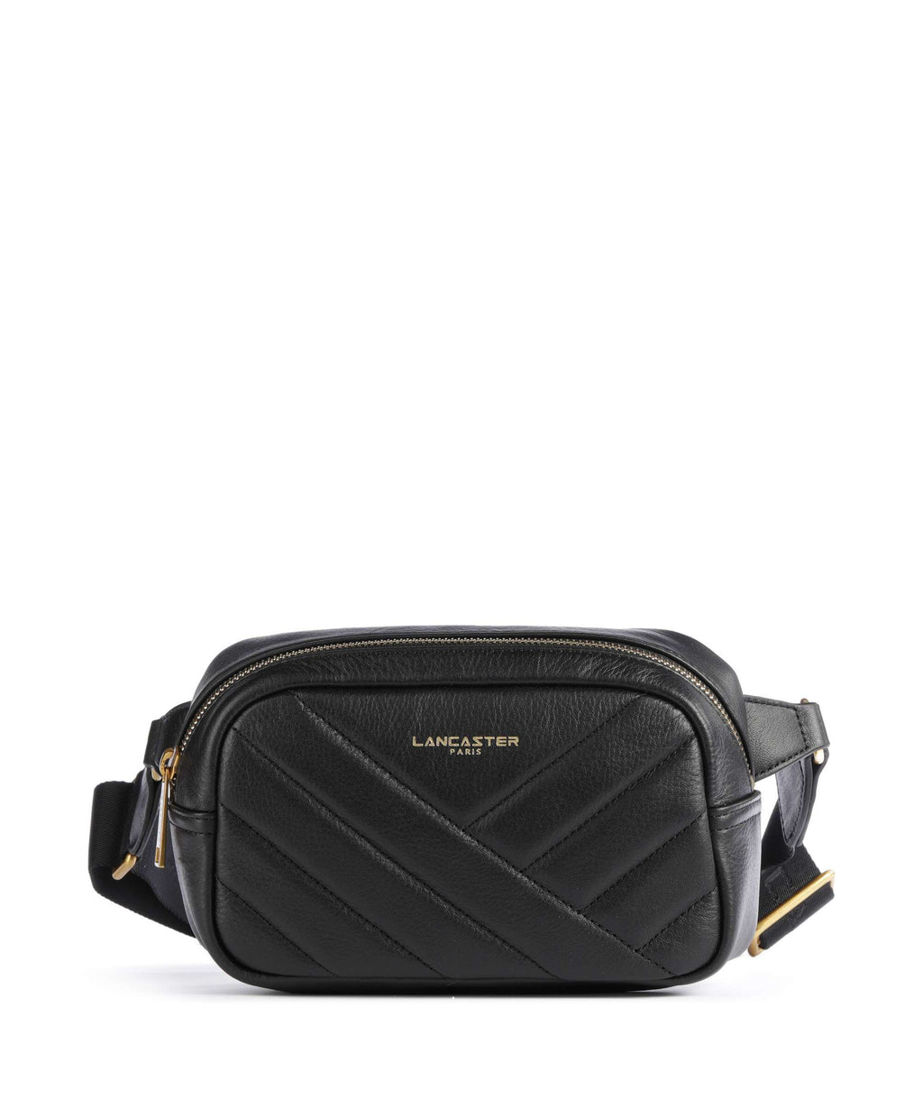 Lancaster Soft Matelassé Belt bag noir