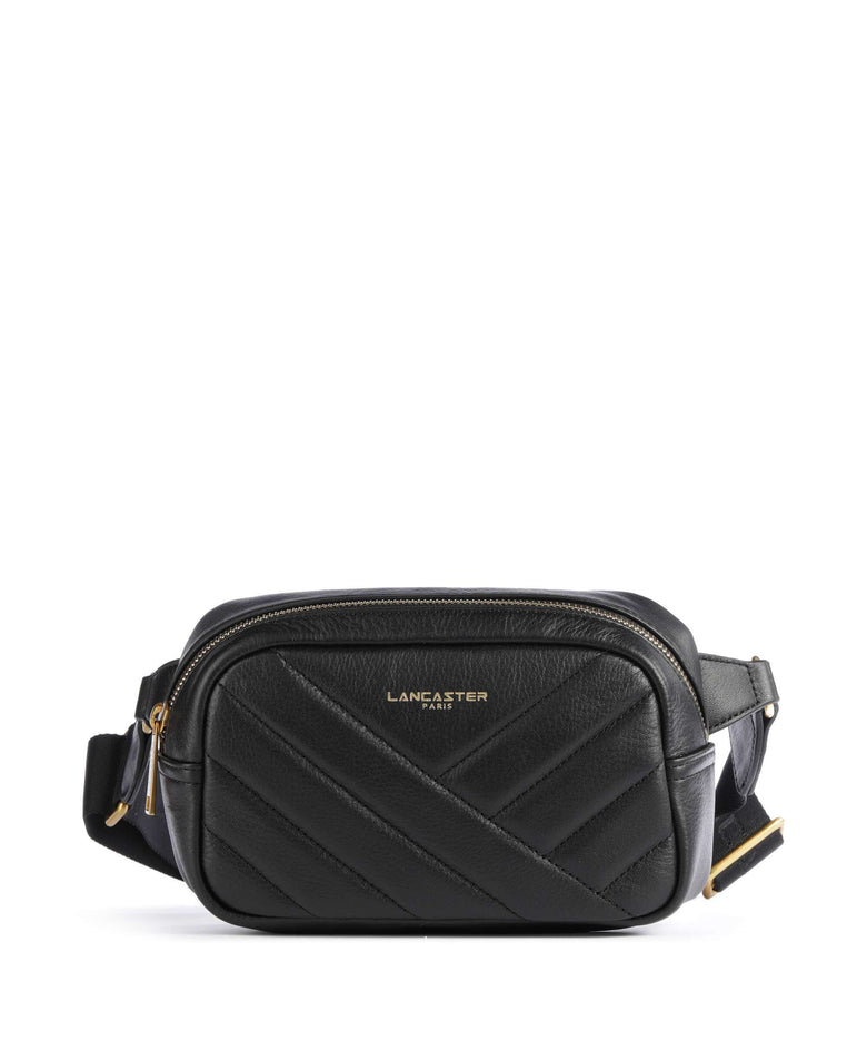 Lancaster Soft Matelassé Belt bag noir