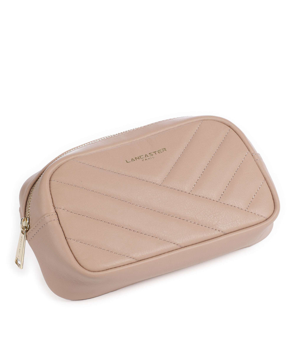 Lancaster Soft Matelassé Belt bag nuderose