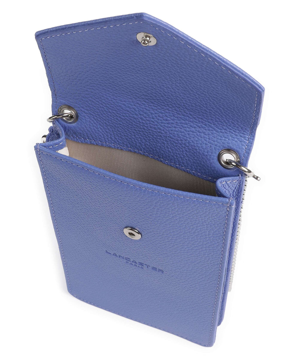 Lancaster Foulonne PM Phone bag bleuette