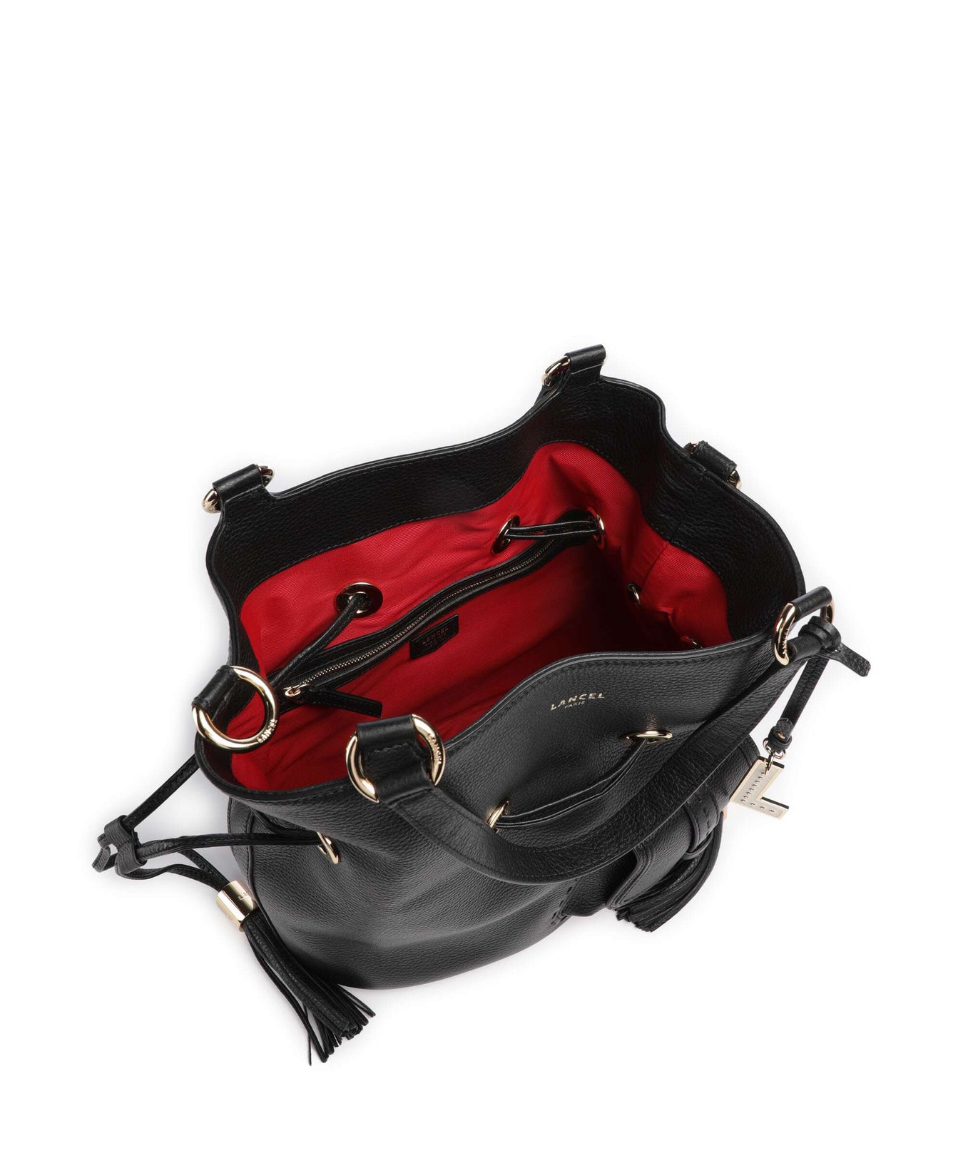 Lancel Premier Flirt M Bucket bag black