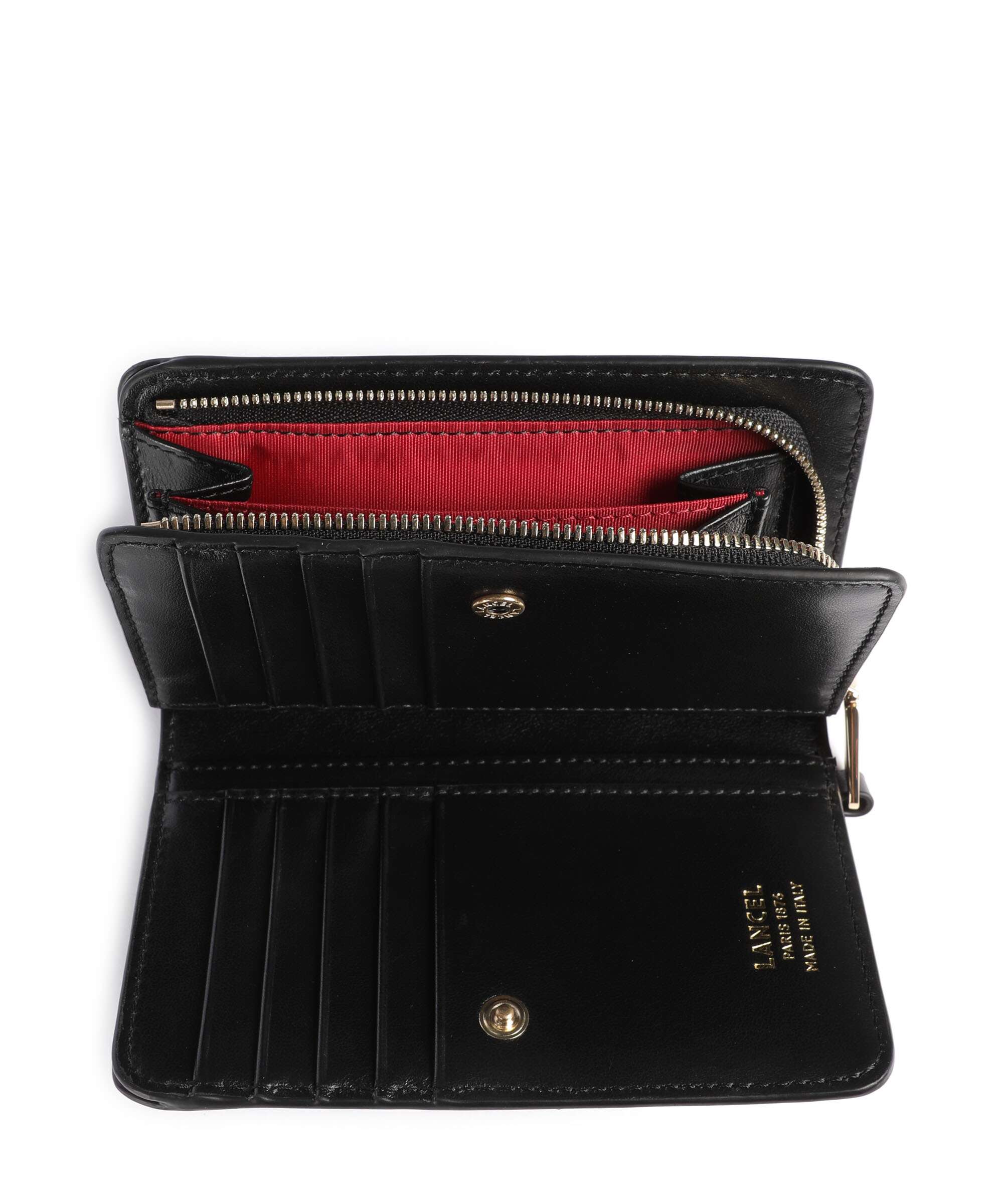 Lancel Origami Wallet black