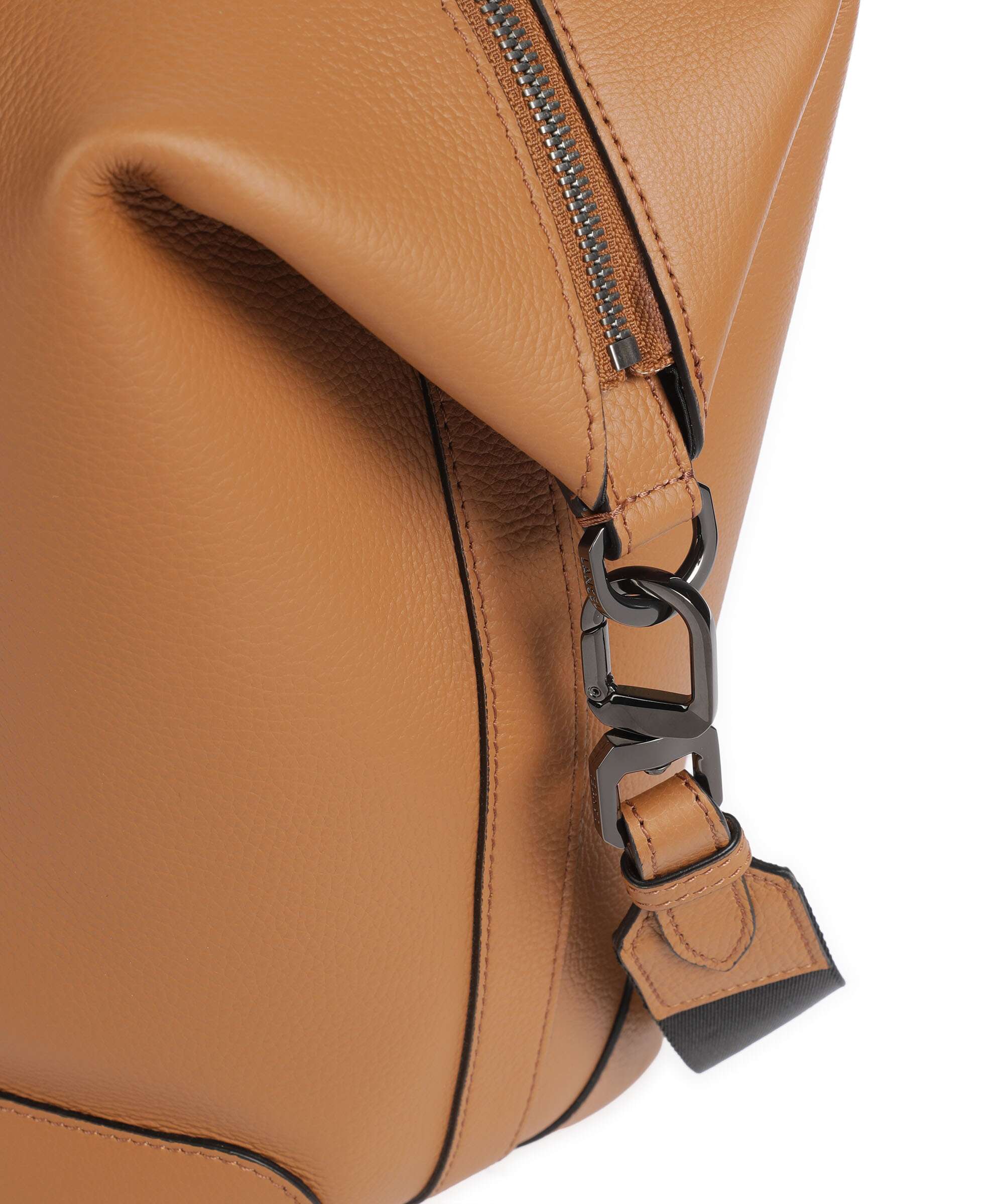 Lancel Charlie Weekend bag camel