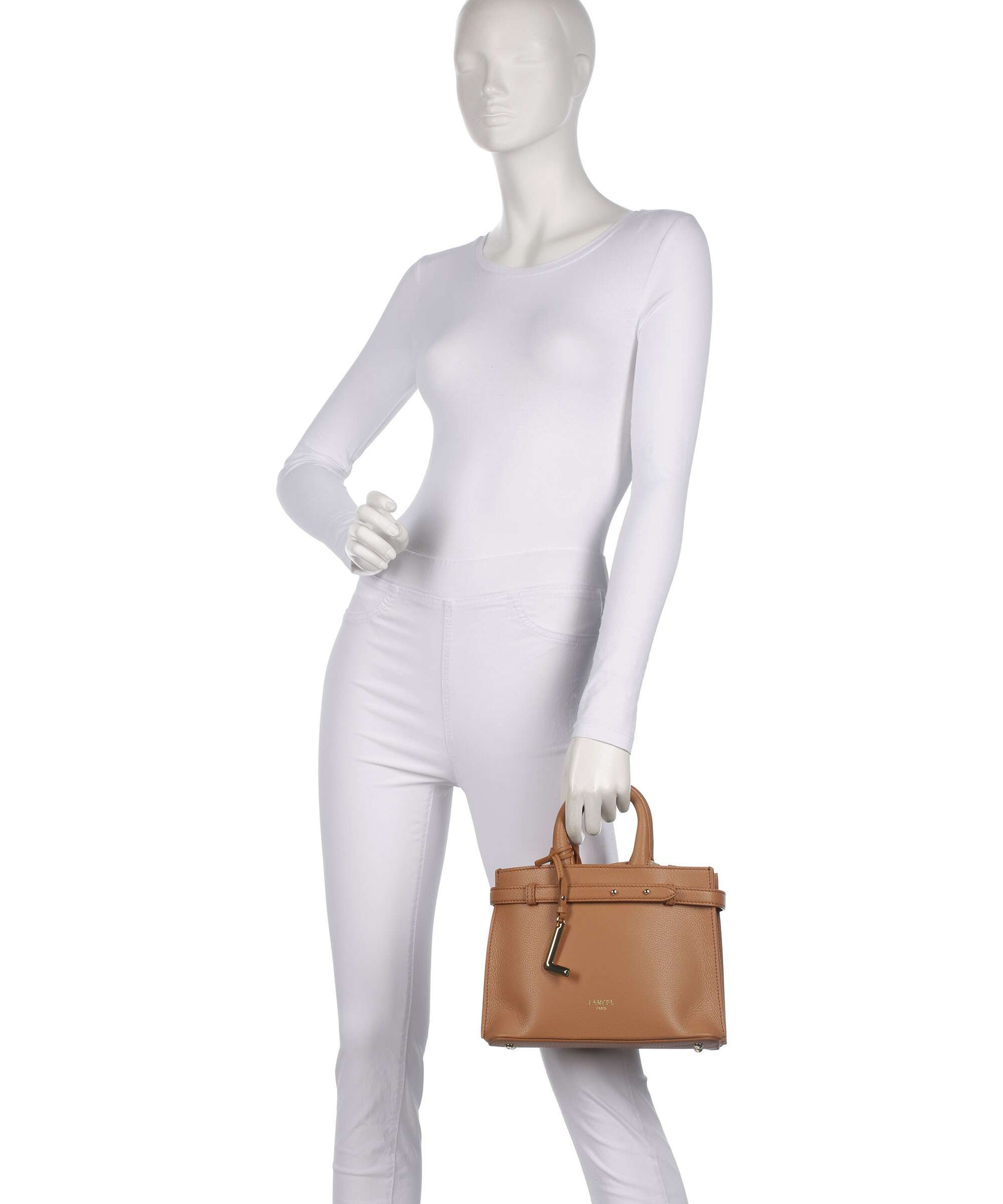 Lancel Faubourg S Handbag camel