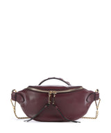Lancel Origami Mini Sac bandoulière cassis