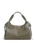 Lancel Swann M Hobo bag dark khaki
