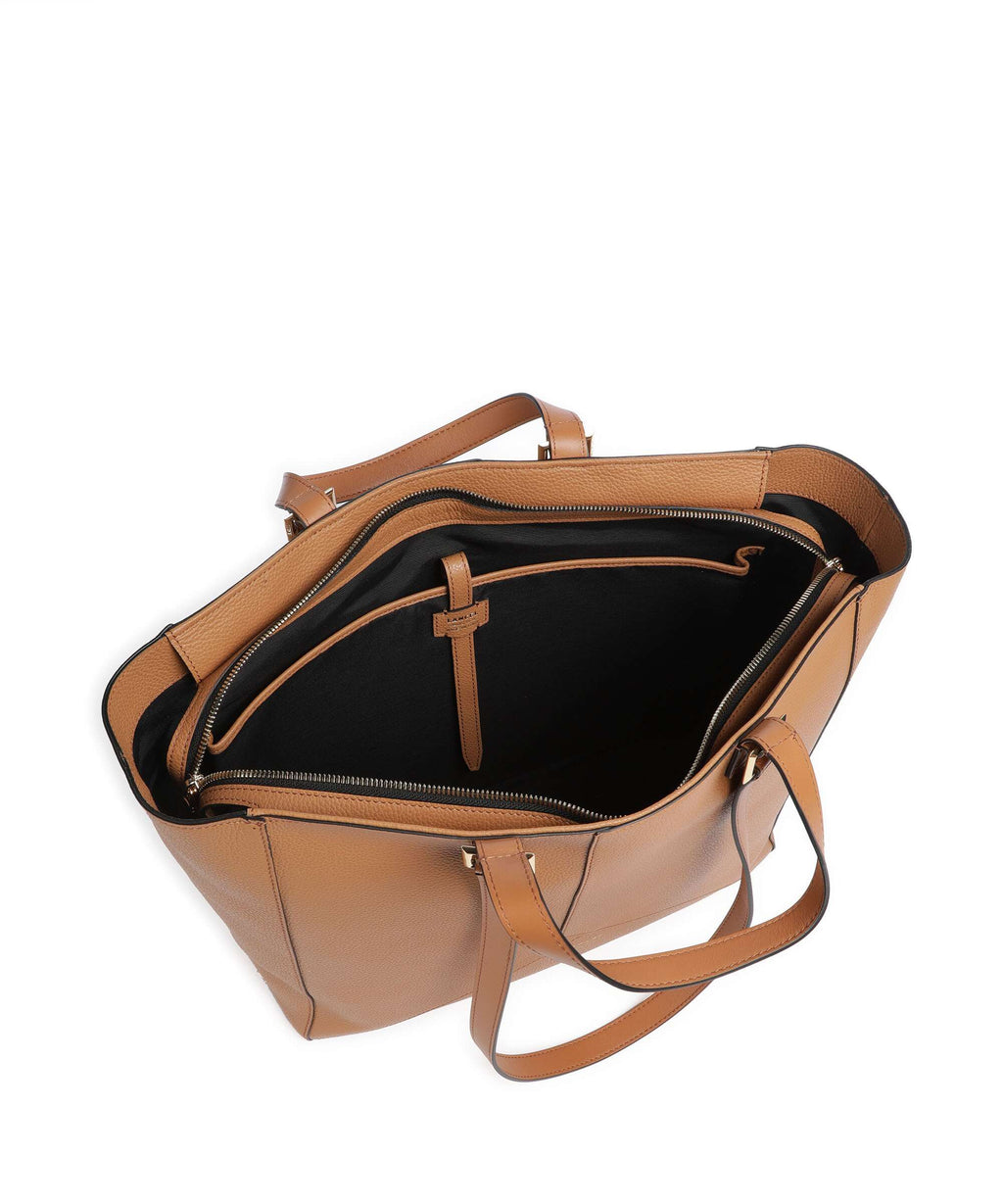 Lancel Enveloppe M Tote bag camel