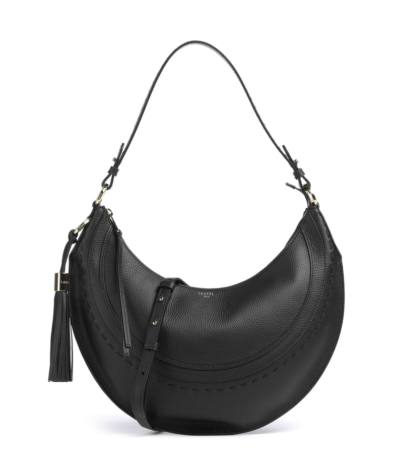 Lancel Hobohème M Hobo bag black