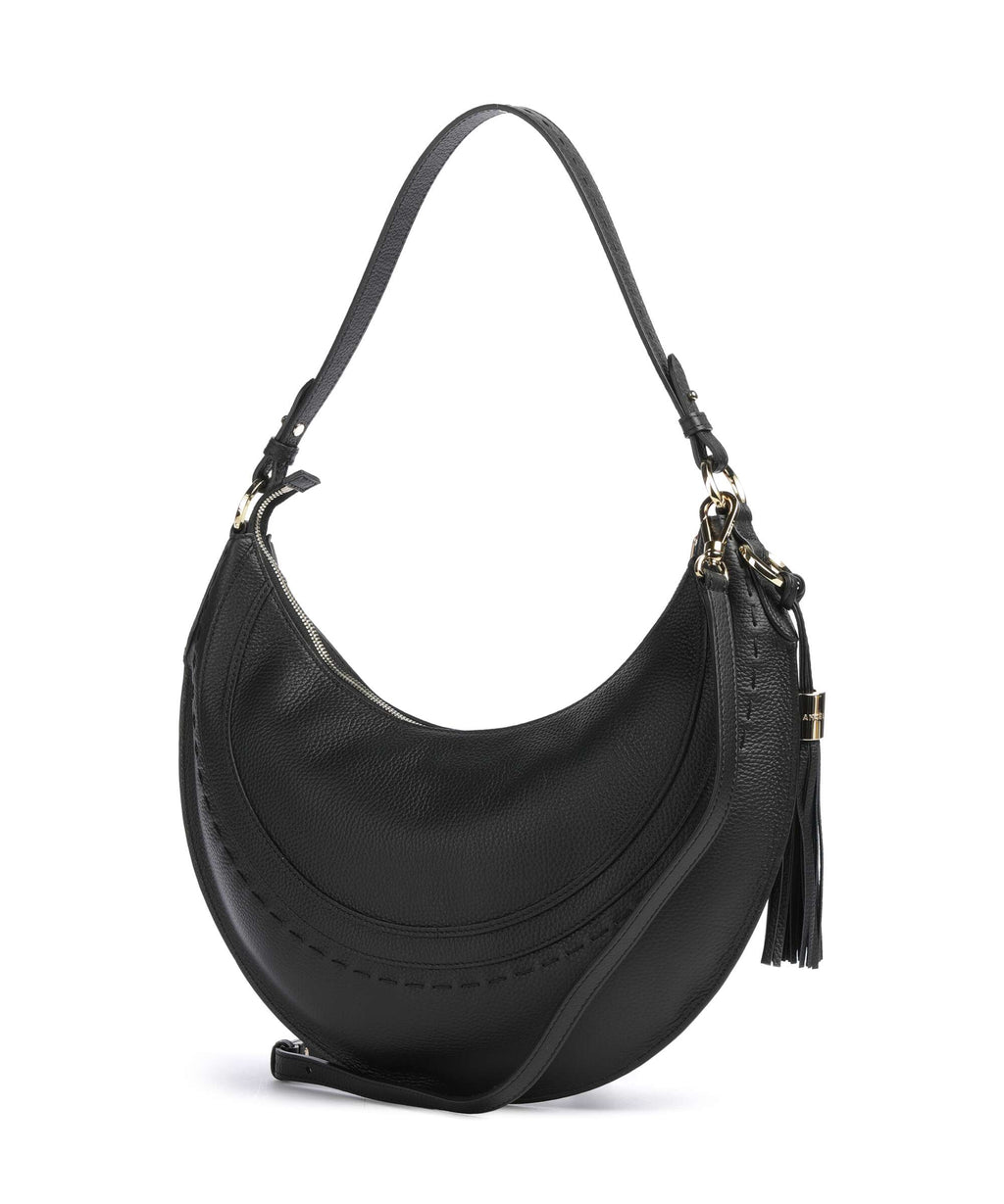 Lancel Hobohème M Hobo bag black