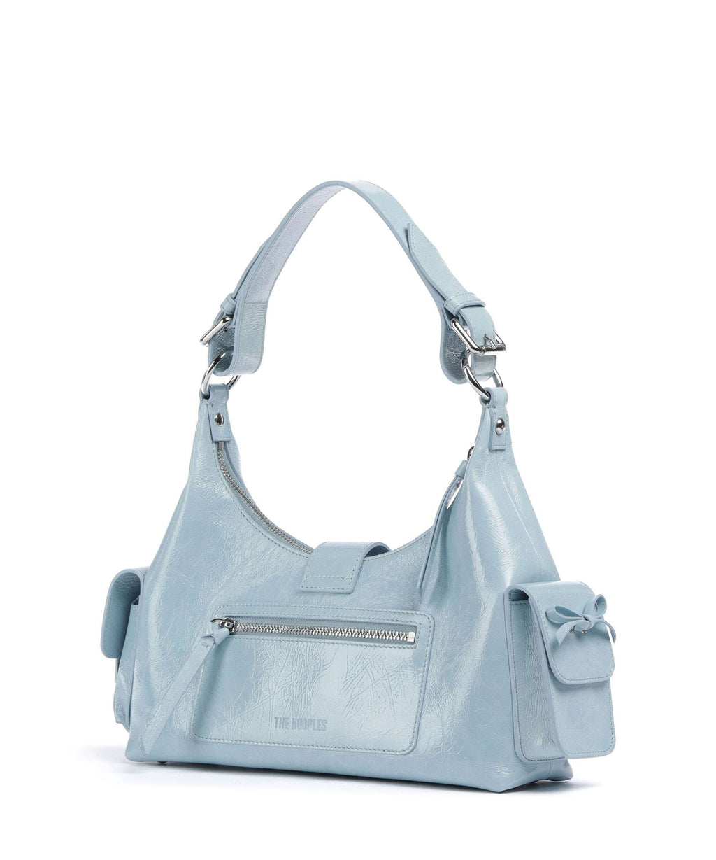 The Kooples Amelia Shoulder bag light blue
