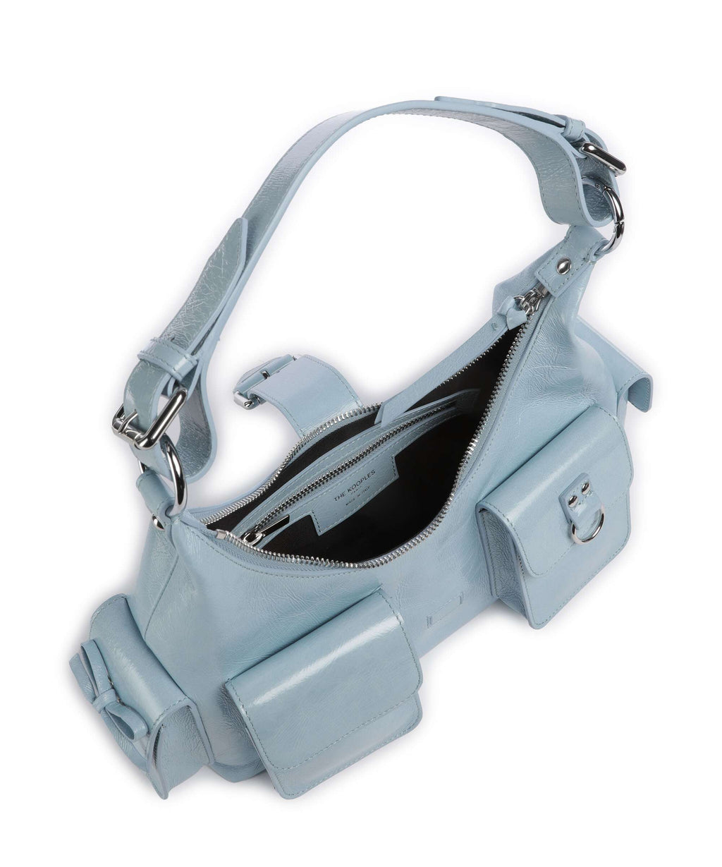 The Kooples Amelia Shoulder bag light blue