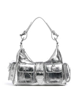 The Kooples Amelia Schultertasche silver