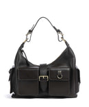 The Kooples Amelia Large Borsa a spalla brown
