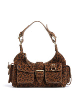 The Kooples Amelia Small Sac porté épaule leopard