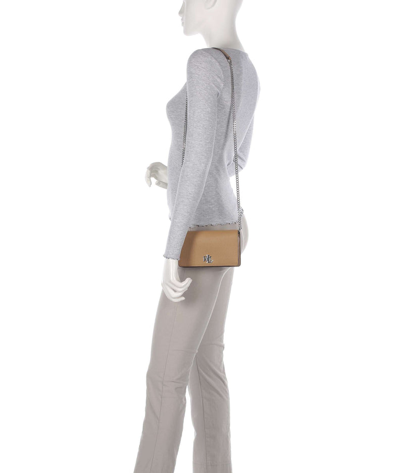 Lauren Ralph Lauren Turn-Lock Crossbody bag camel