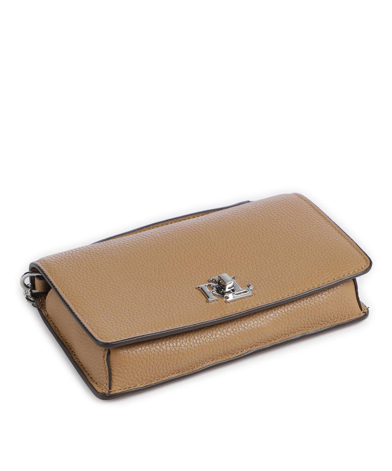 Lauren Ralph Lauren Turn-Lock Crossbody bag camel