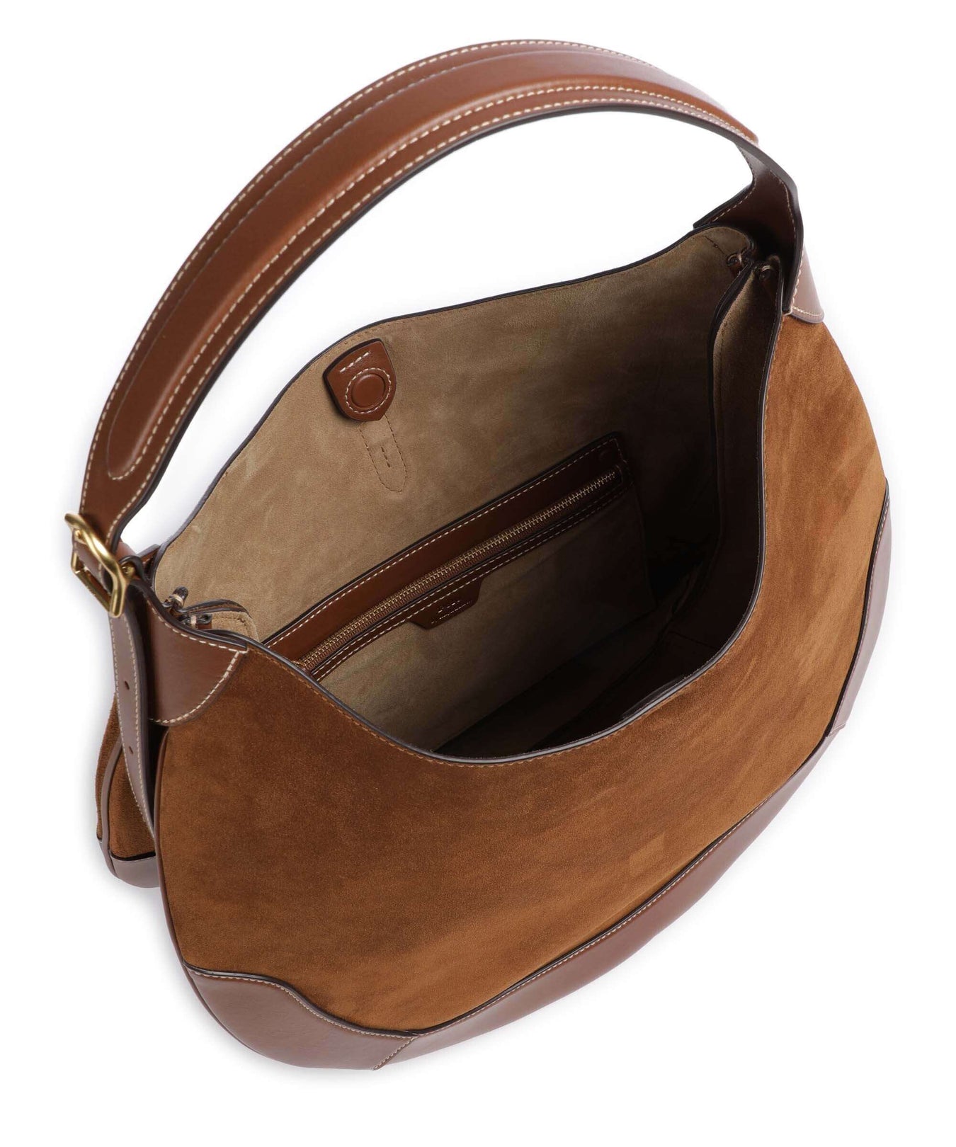Polo Ralph Lauren ID Collection Medium Hobo bag cinnamon/cuoio