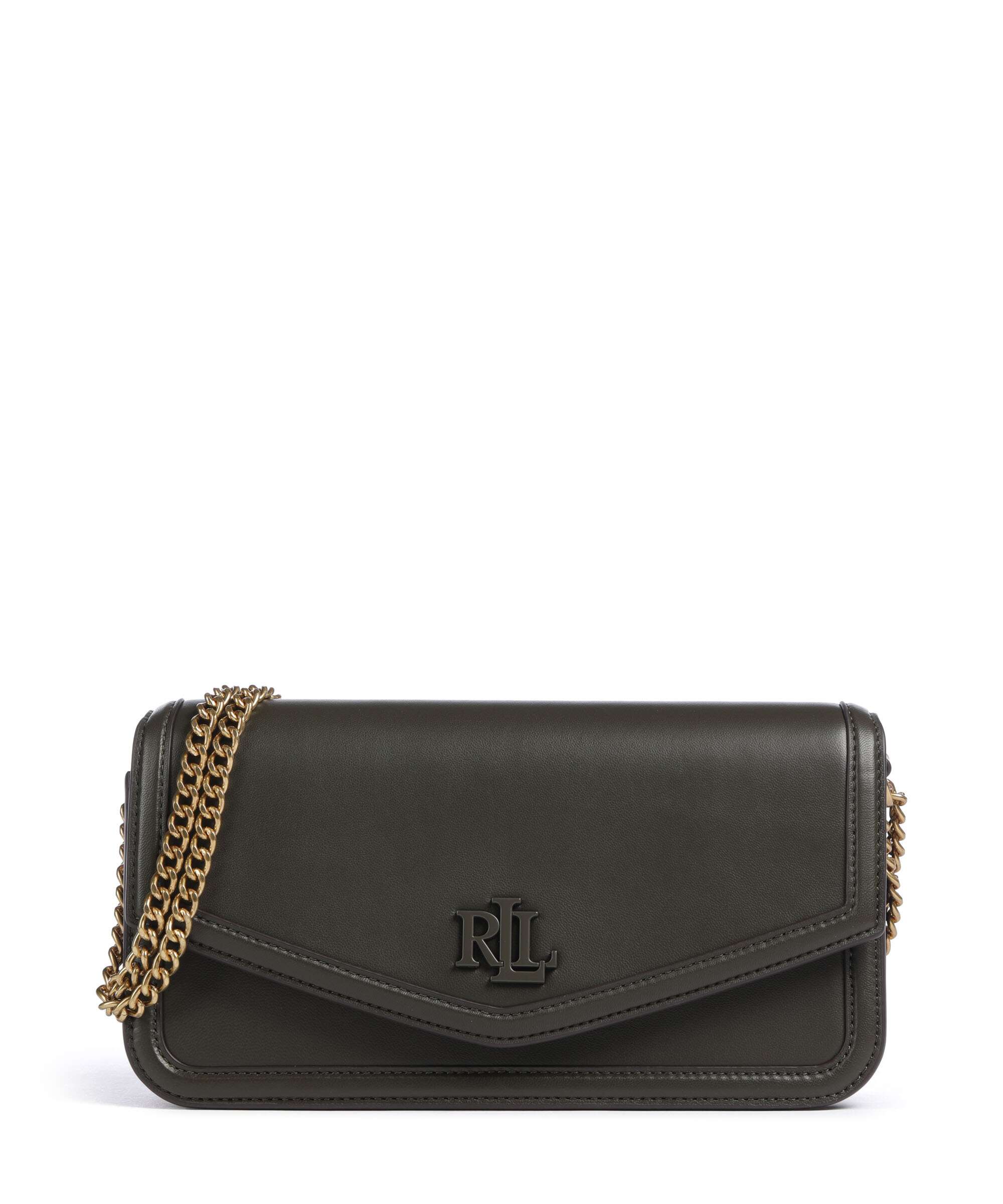 Lauren Ralph Lauren Sawyer Medium Shoulder bag dark olive