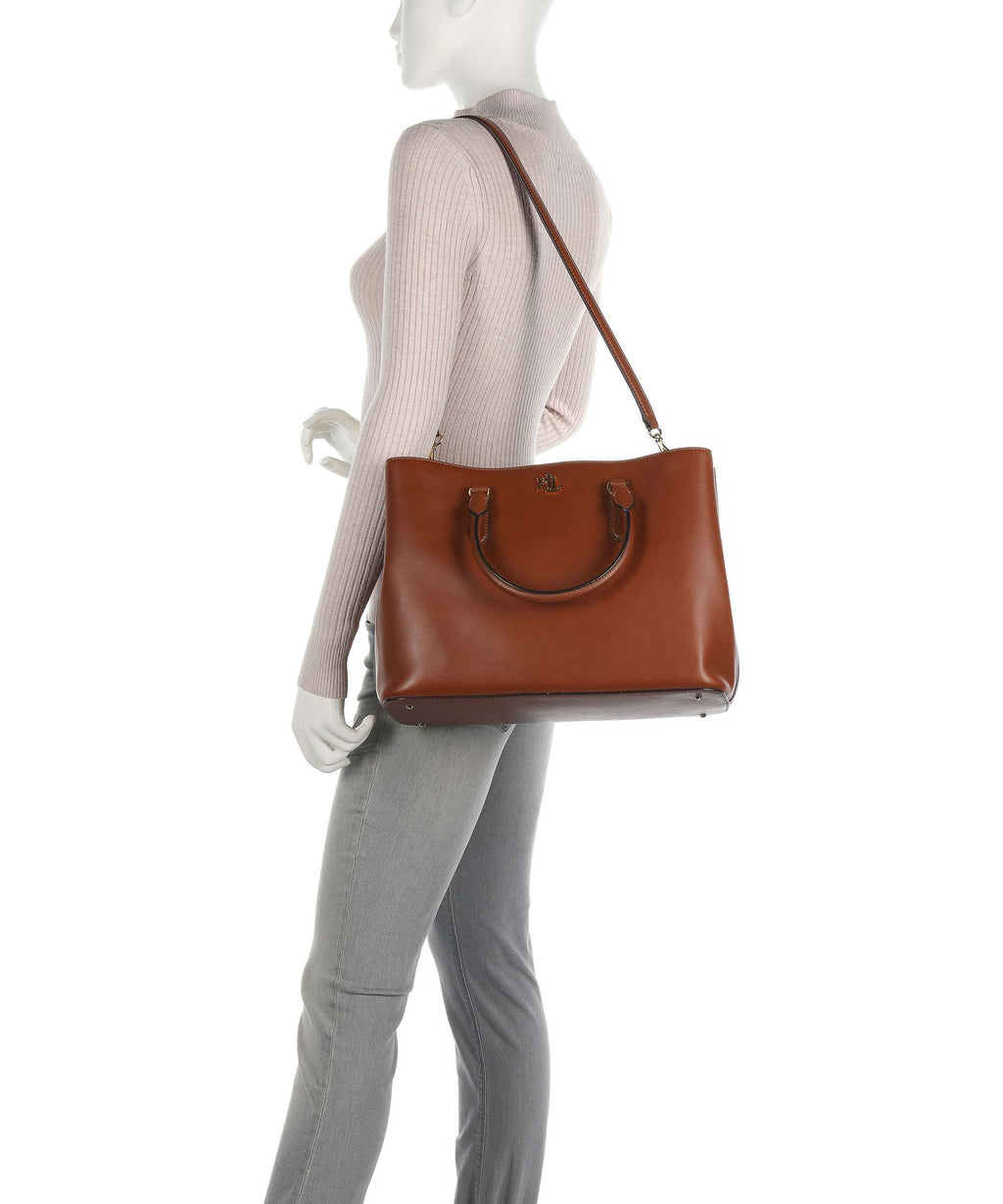 Lauren Ralph Lauren Marcy 36 Handbag tan