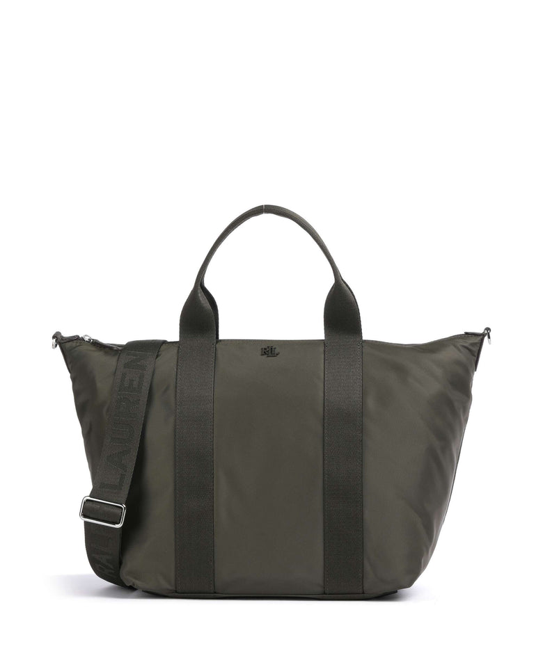 Lauren Ralph Lauren Stevie Medium Handbag dark olive