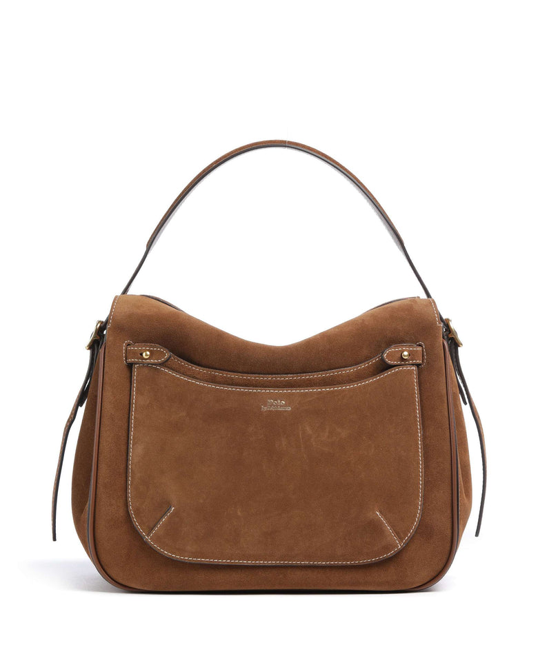 Polo Ralph Lauren ID Collection Large Hobo bag cinnamon/cuoio