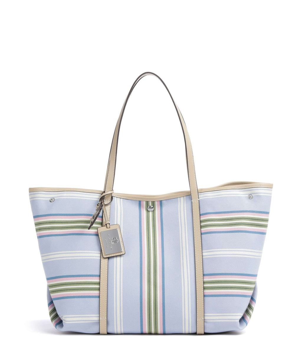 Lauren Ralph Lauren Emerie Large Tote bag carolina stripe/sand dune