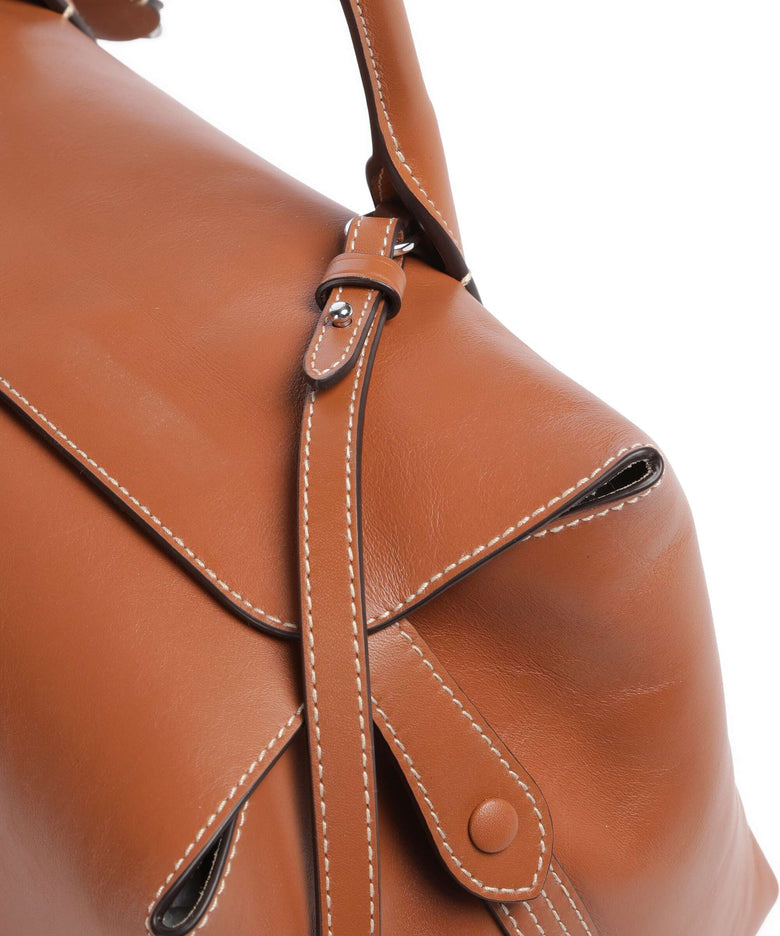 Polo Ralph Lauren Bellport Medium Handbag cognac