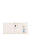 Polo Ralph Lauren Bear Eran Cable Wallet ivory