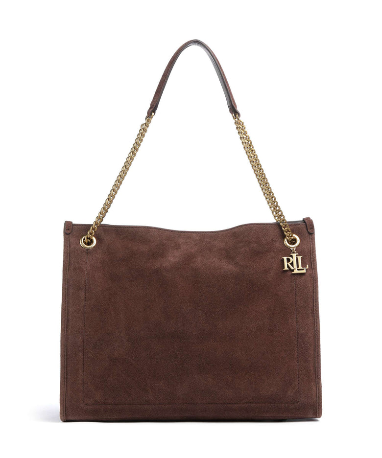 Lauren Ralph Lauren Bradley Large Tote bag dark hickory
