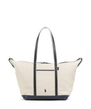 Polo Ralph Lauren Canvas Large Cabas ecru/navy