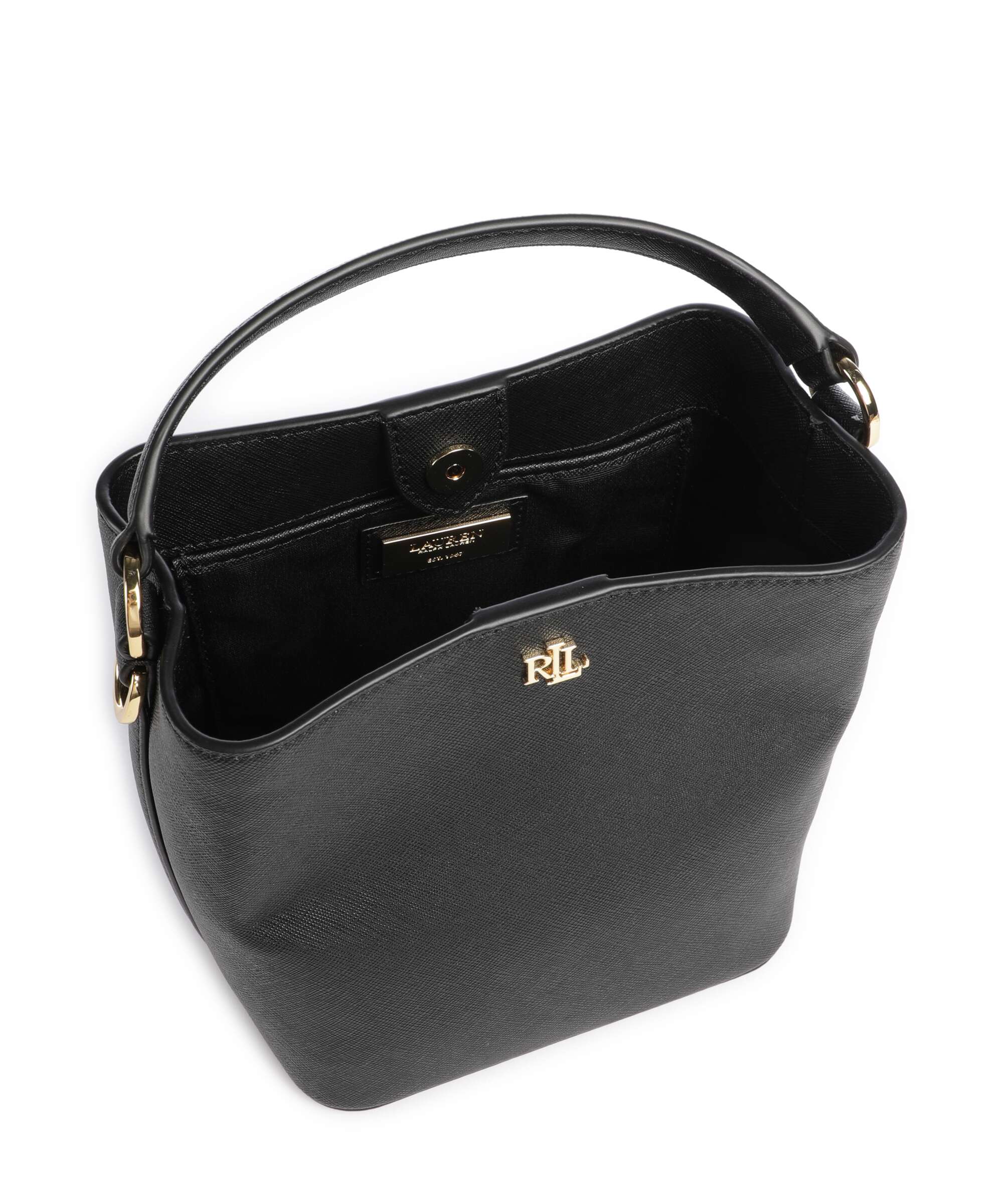 Lauren Ralph Lauren Reese Small Bucket bag black