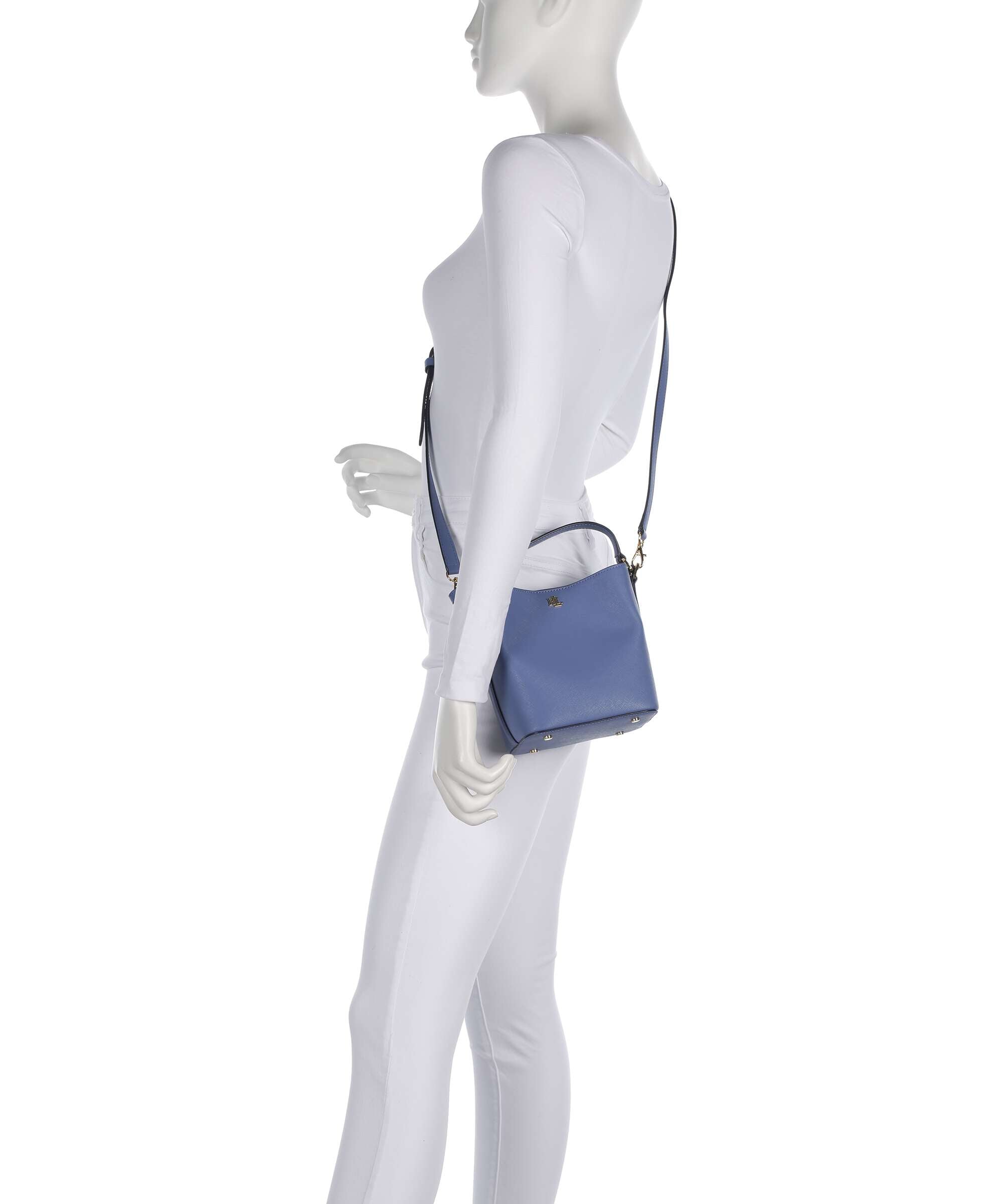 Lauren Ralph Lauren Reese Small Bucket bag carson blue