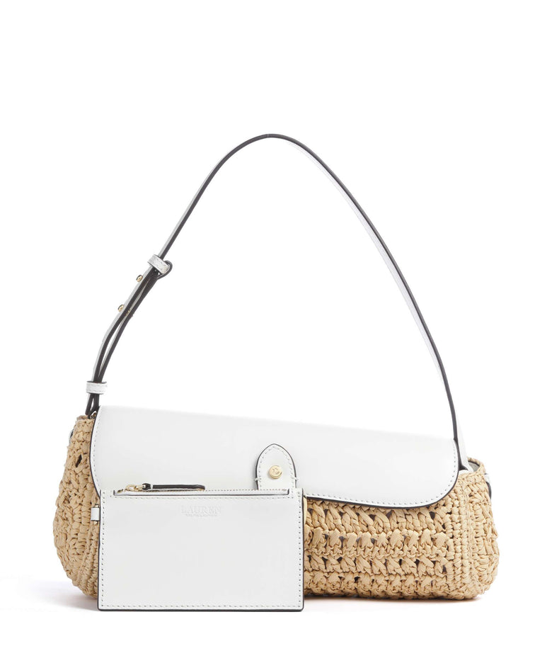 Lauren Ralph Lauren Tasha Medium Shoulder bag natural/white
