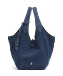Polo Ralph Lauren Play Medium Borsa a mano dark jean