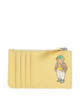 Polo Ralph Lauren Bear Fall Étui à cartes crédit lemon meringue