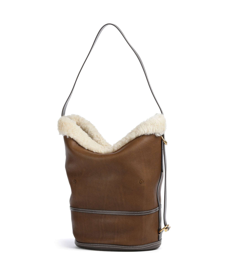 Polo Ralph Lauren Bellport Medium Bucket bag luggage/cream