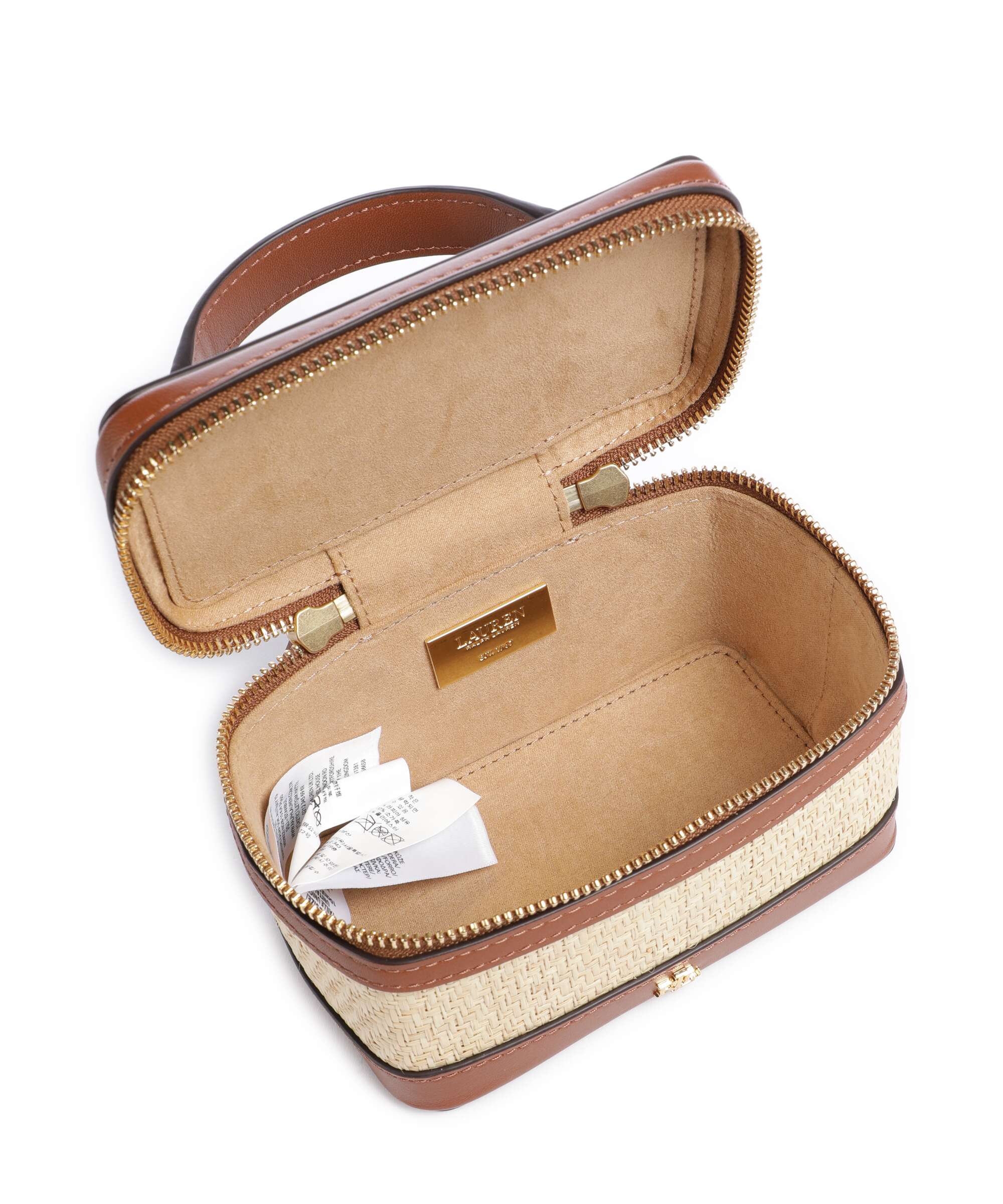 Lauren Ralph Lauren Hallee Small Crossbody bag natural/lauren tan