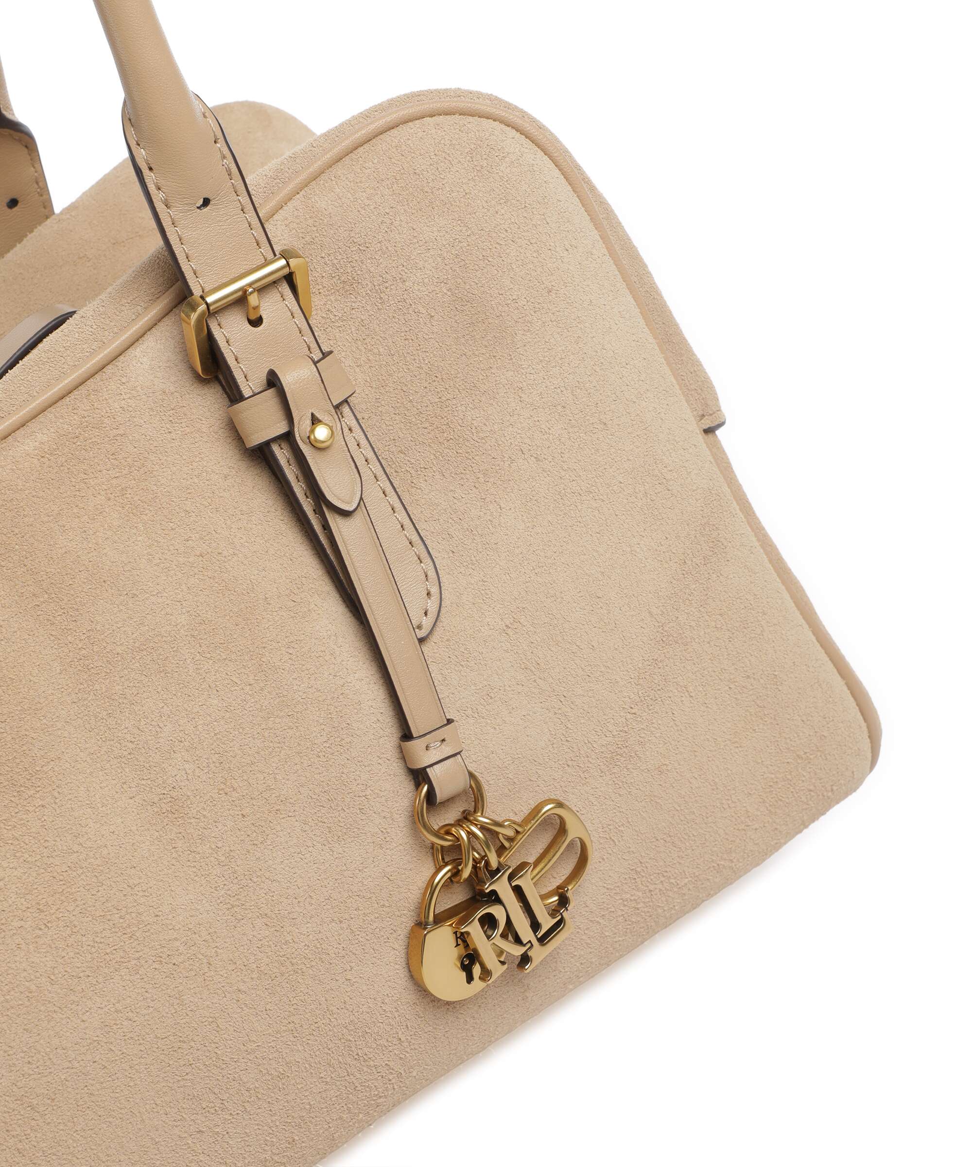 Lauren Ralph Lauren Marcy Large Shoulder bag tan