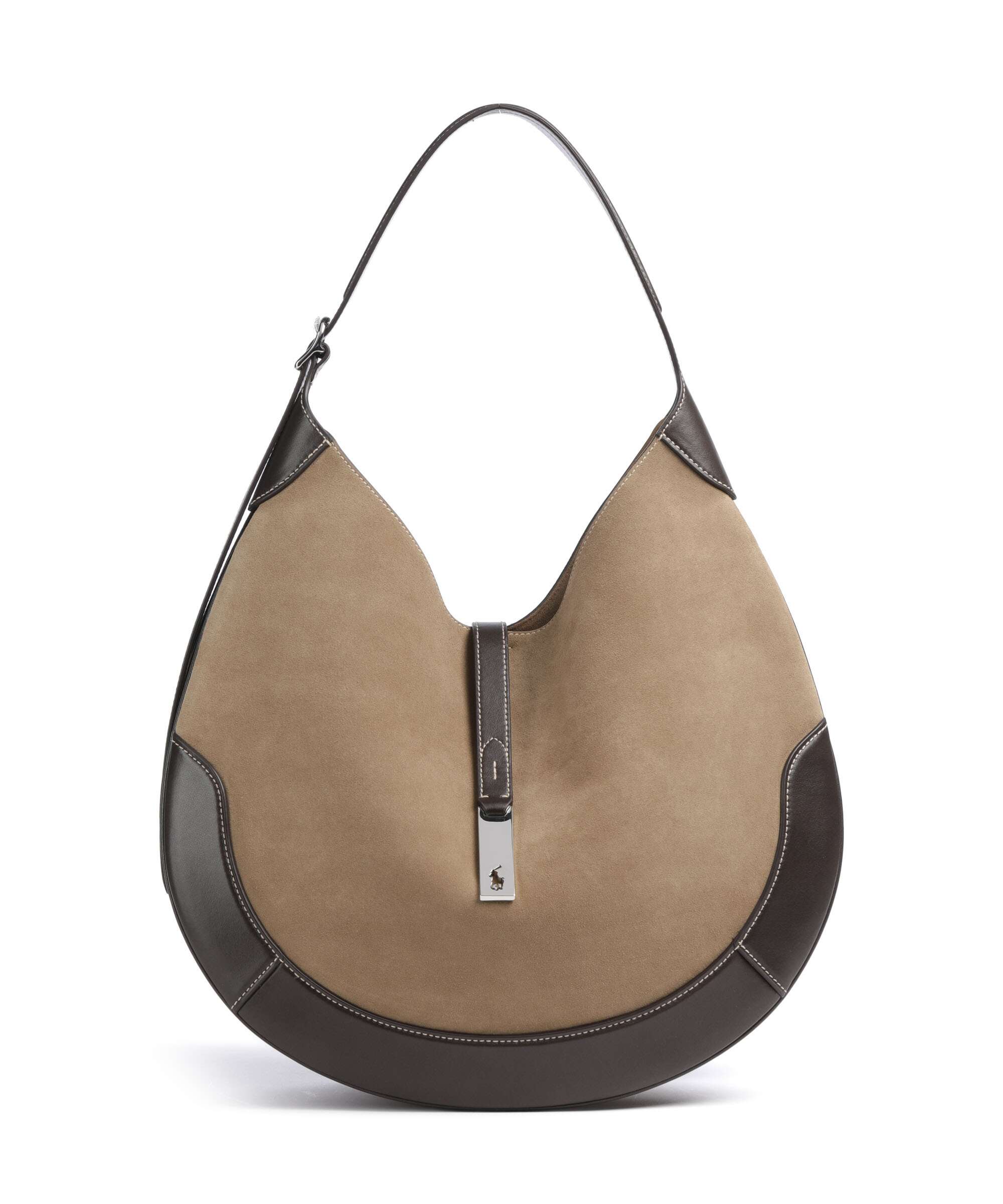 Polo Ralph Lauren ID Collection Medium Hobo bag clay/tobacco